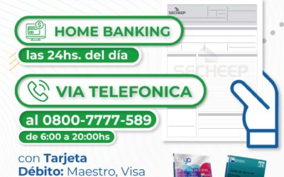 MÁS TARJETAS PARA EL PAGO TELEFÓNICO DE LAS FACTURAS MENSUALES