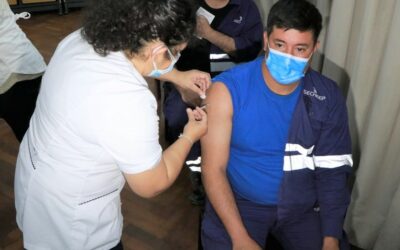 AVANZA LA VACUNACIÓN DEL PERSONAL DE SECHEEP CONTRA EL COVID-19