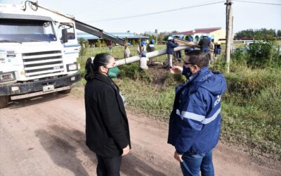 TRABAJOS EN RED RURAL DE COLONIA AMADEO Y ZONAS ALEDAÑAS
