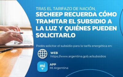 Tarifazo de Nación: cómo tramitar el subsidio y quiénes pueden solicitarlo