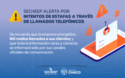 Secheep alerta sobre intentos de estafas por llamadas telefónicas
