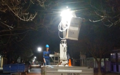 Avanza la recuperación de la red de alumbrado público de Resistencia