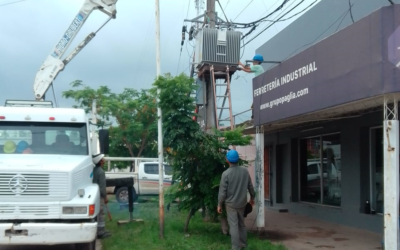 Innovación y potencia: mejoras en la red eléctrica de Castelli