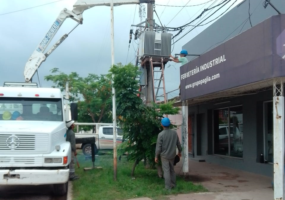 Innovación y potencia: mejoras en la red eléctrica de Castelli
