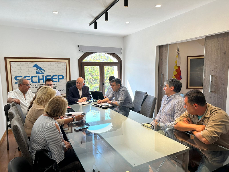Secheep dio detalles a concejales sobre avances del alumbrado público