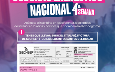Llegan a Resistencia, los operativos de inscripción al subsidio nacional