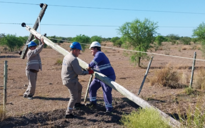 Basail: Secheep culminó la reparación de la red dañada en incendio rural