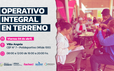 El Operativo Integral en Terreno llega a Villa Ángela