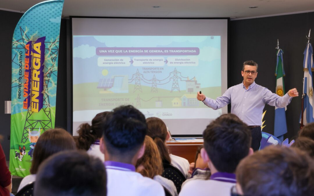 «El Viaje de la Energía» llegó a la primaria de la Universidad Popular
