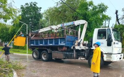 Intenso trabajo de Secheep para restablecer el servicio afectado por la tormenta