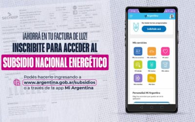 Desde Secheep se reitera la importancia de inscribirse al subsidio nacional
