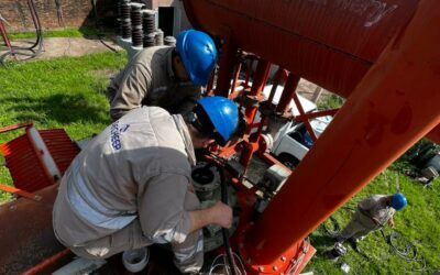 Tareas de cara al verano en la estación transformadora de Margarita Belén