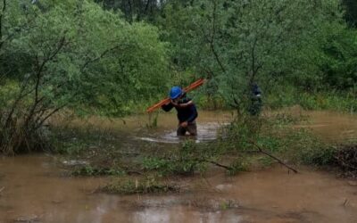 Secheep continúa con trabajos en zonas anegadas